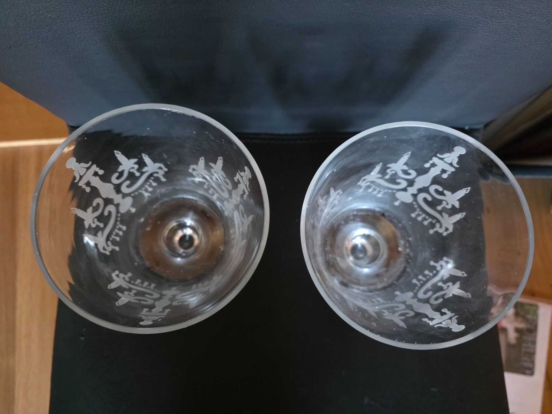 Bicchieri: 2 Glas Kelch Gläser Vasen Kerzenständer 18 cm – Usato da Walterswil BE venduto da Lonitti 6