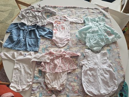 lot des vetements petit bateau 60-67sm 3-9 m