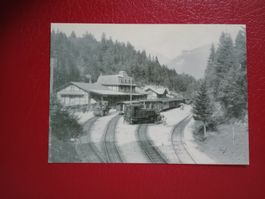 Ak Bahn Dampfbetrieb auf dem Brünig Pass