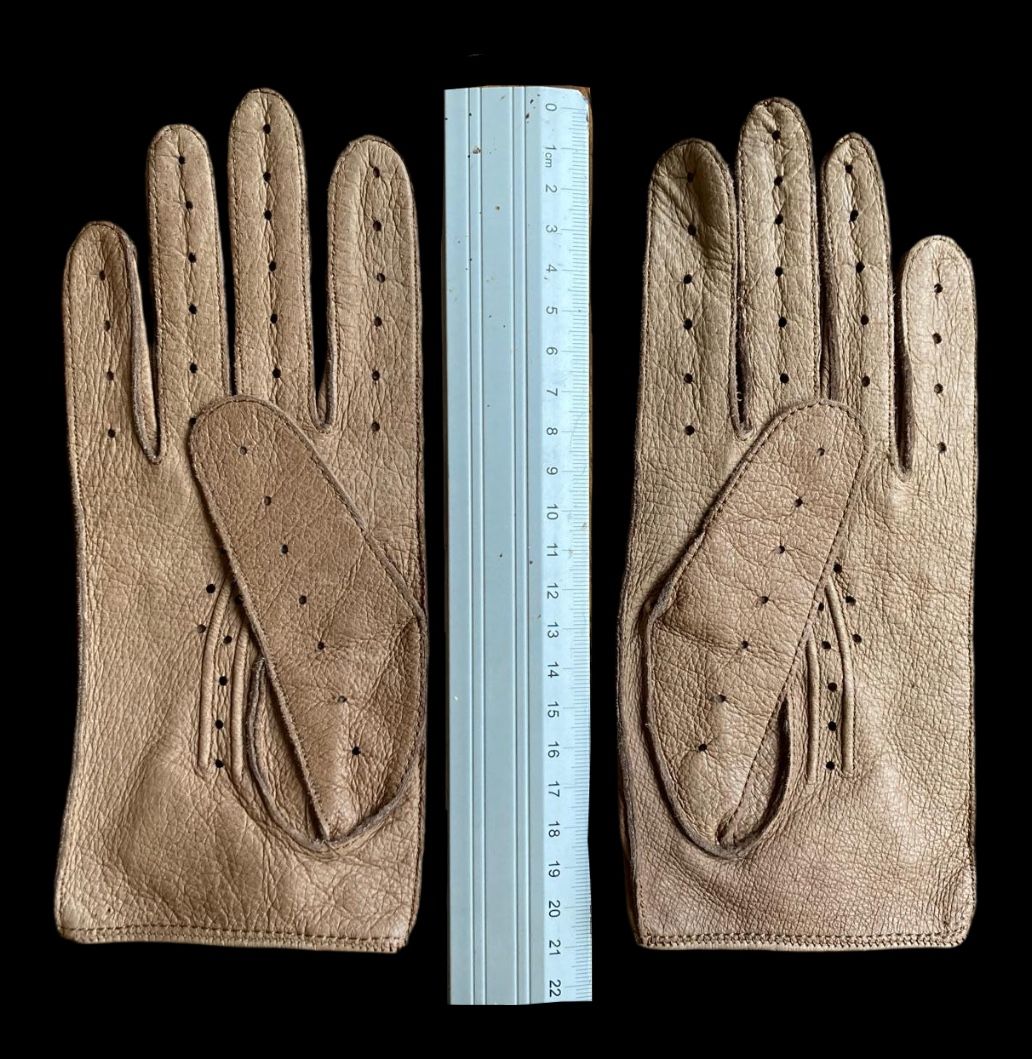 Gant Handschuhe & Handstulpen: Gants en cuir beige, taille s-m – Gebraucht aus Dotzigen von SecondHandGems