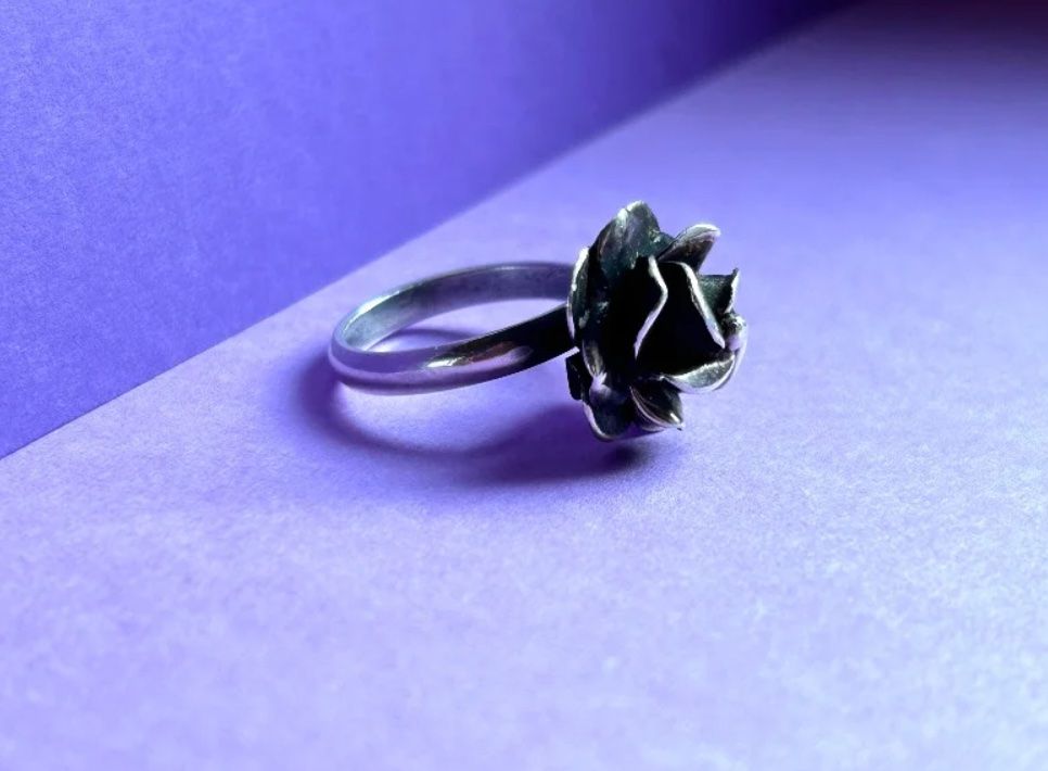 Anelli: Silberring Rose (57) – Usato da Laufen venduto da Bellebellezza 2