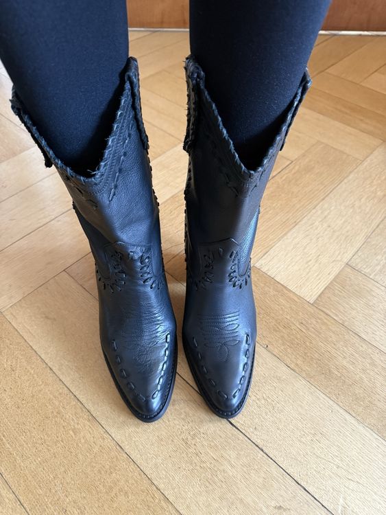 Mango Scarpe da donna: Lederstiefel Gr. 40 – Nuovo (secondo la descrizione) da Basel venduto da pet_y7pt 1