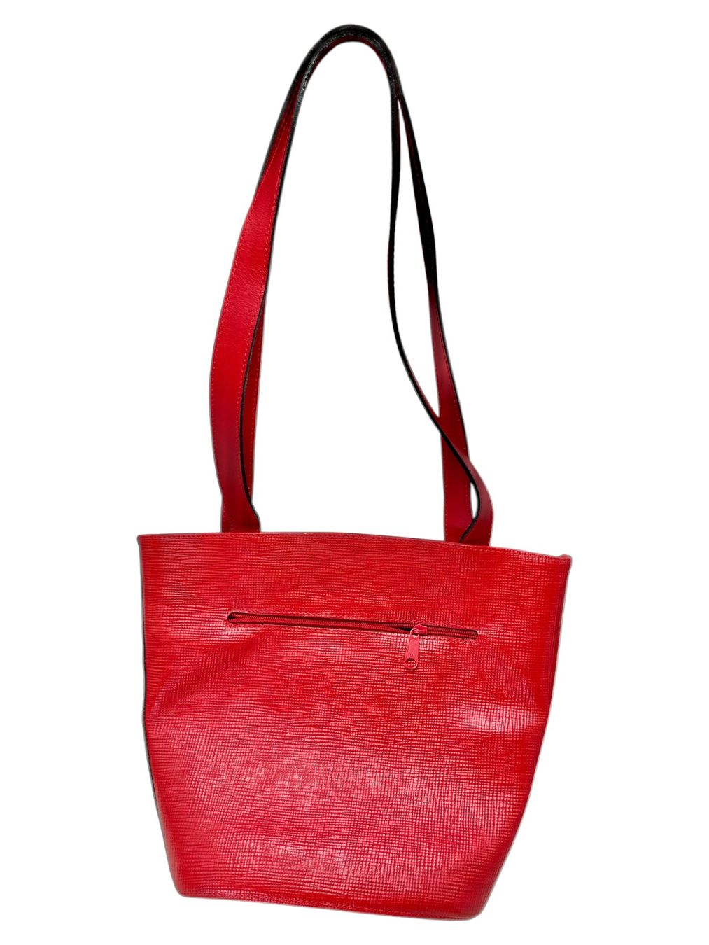 Taschen für Damen: Sac à main LOWENCY Paris en cuir rouge – Gebraucht aus Morges von vintix 6
