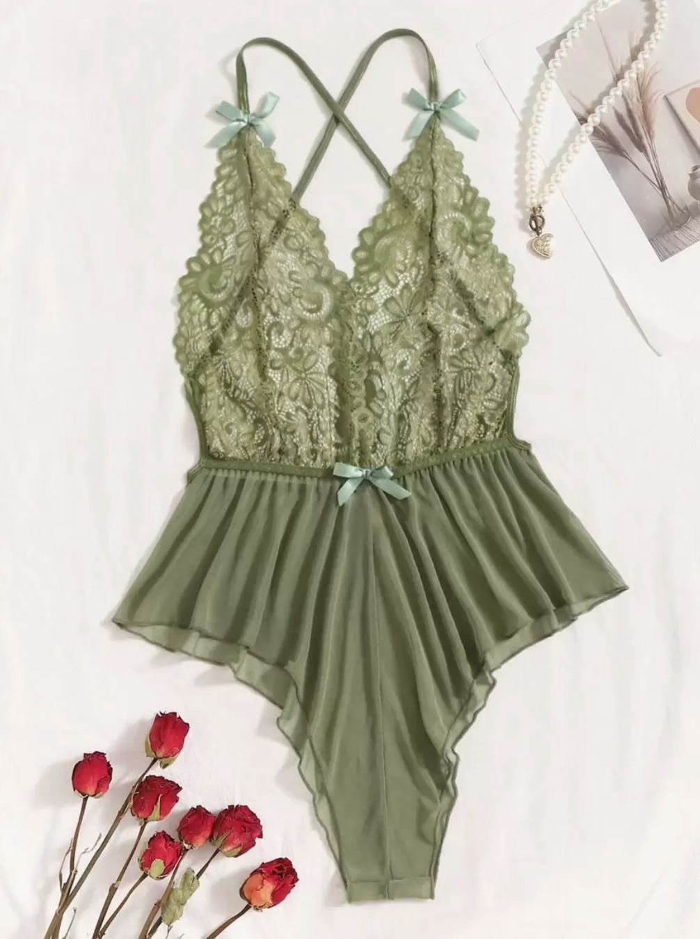 Altra biancheria intima: NEU sexy Dessous, Negligee, Grösse M – Nuovo e nell'imballaggio originale da Winterthur venduto da Sunshine143 2