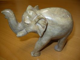 Elefant aus Speckstein