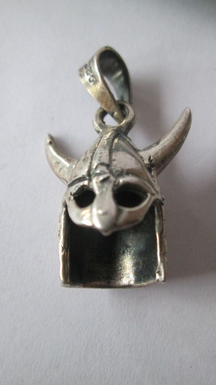 Ciondoli: Wikingerhelm Kettenanhänger 925er Silber – Nuovo (secondo la descrizione) da Drochtersen venduto da Simonchen 2