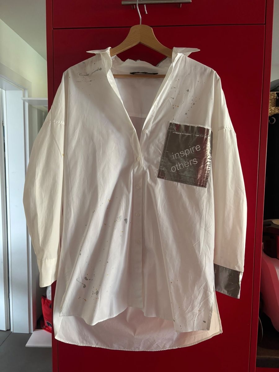 Zara Camicette: Chemise blanche Zara Basic taille S va aussi M / coton – Nuovo (secondo la descrizione) da Martigny venduto da lovejess