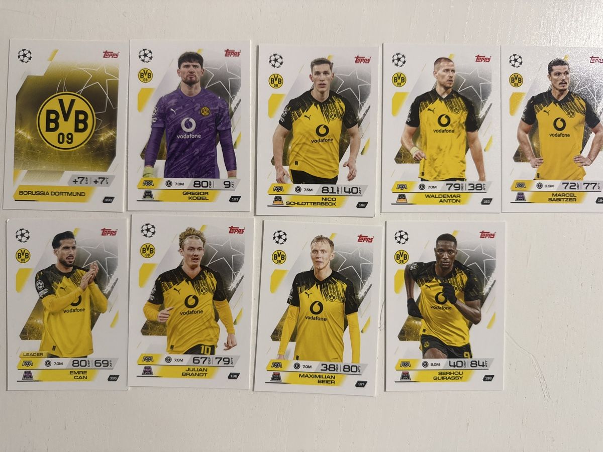 Topps Carte collezionabili: Match Attax 25/26 Borussia Dortmund  – Nuovo (secondo la descrizione) da Wettingen venduto da dja_b7xn