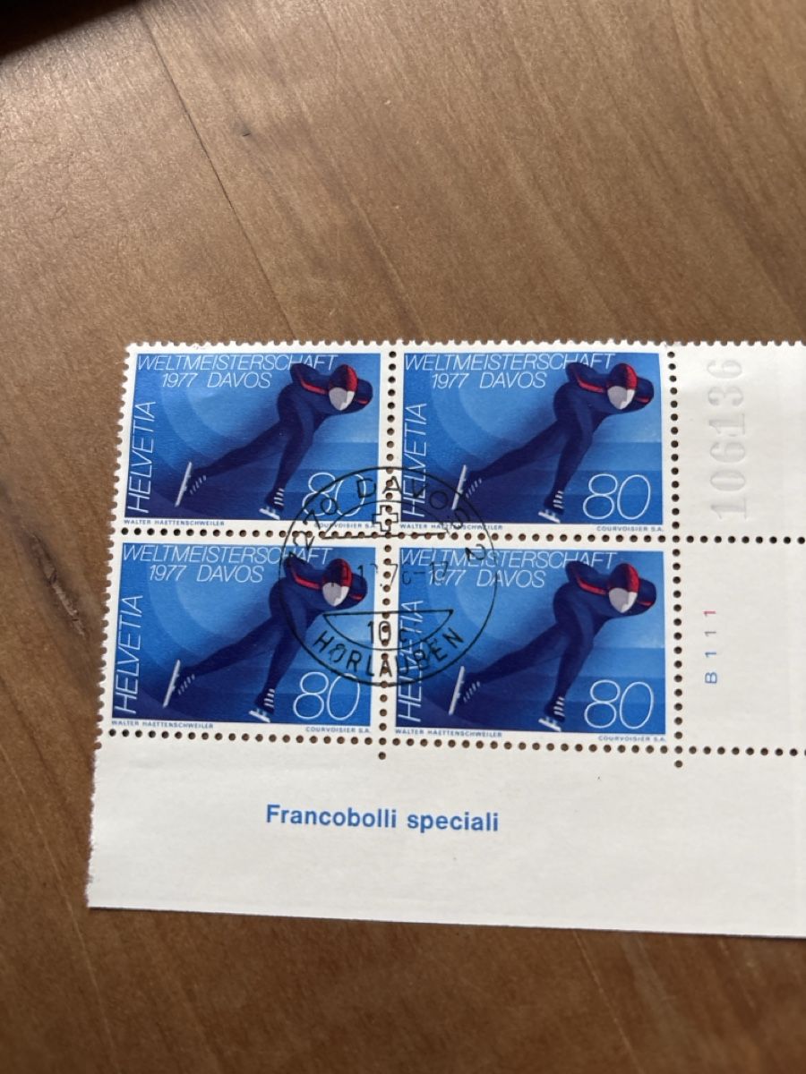 Tutti i francobolli: Briefmarken Weltmeisterschaft Davos – Nuovo (secondo la descrizione) da Stachen venduto da miggi2000