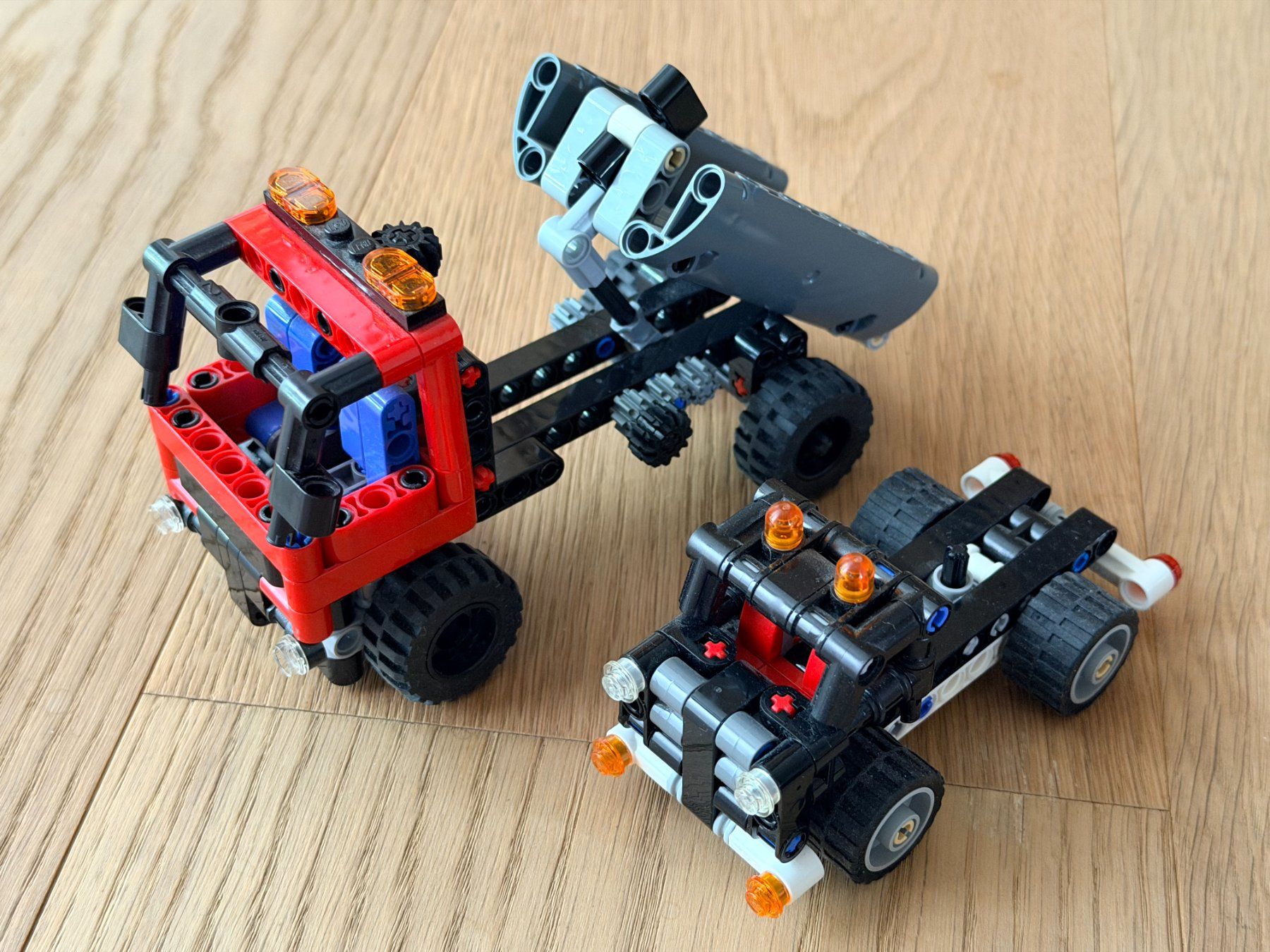 Lego Kit di costruzioni: Riesige LEGO Technic Fahrzeug Sammlung u.a. mit PULL BACK – Usato da Muri b. Bern venduto da best.design4you 4