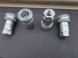 4x connexions hydrauliques femelles neuves
