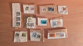 Schweizer Briefmarken Lot (gestempelt, Helvetia)