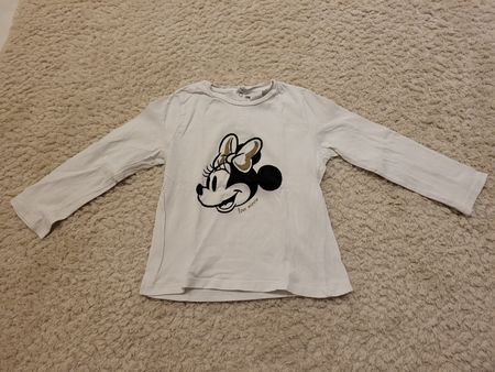 Minnie Mouse Shirt, Grösse 98, Langarm