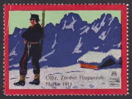 Flugspende Vignette 1913.1J Type III ungebraucht *