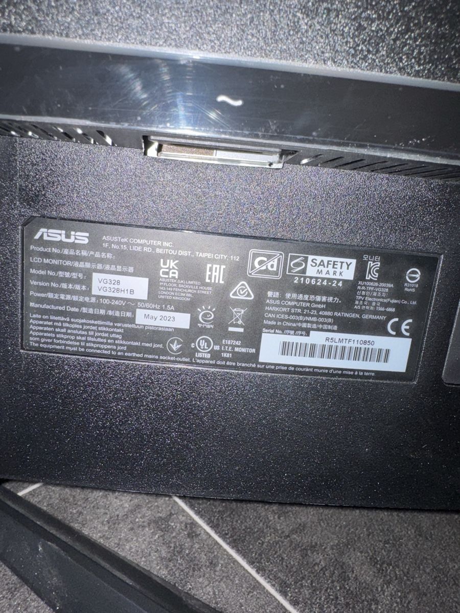 Asus Monitore: Gamingmonitor – Gebraucht aus Widnau von kev_hr6l 2