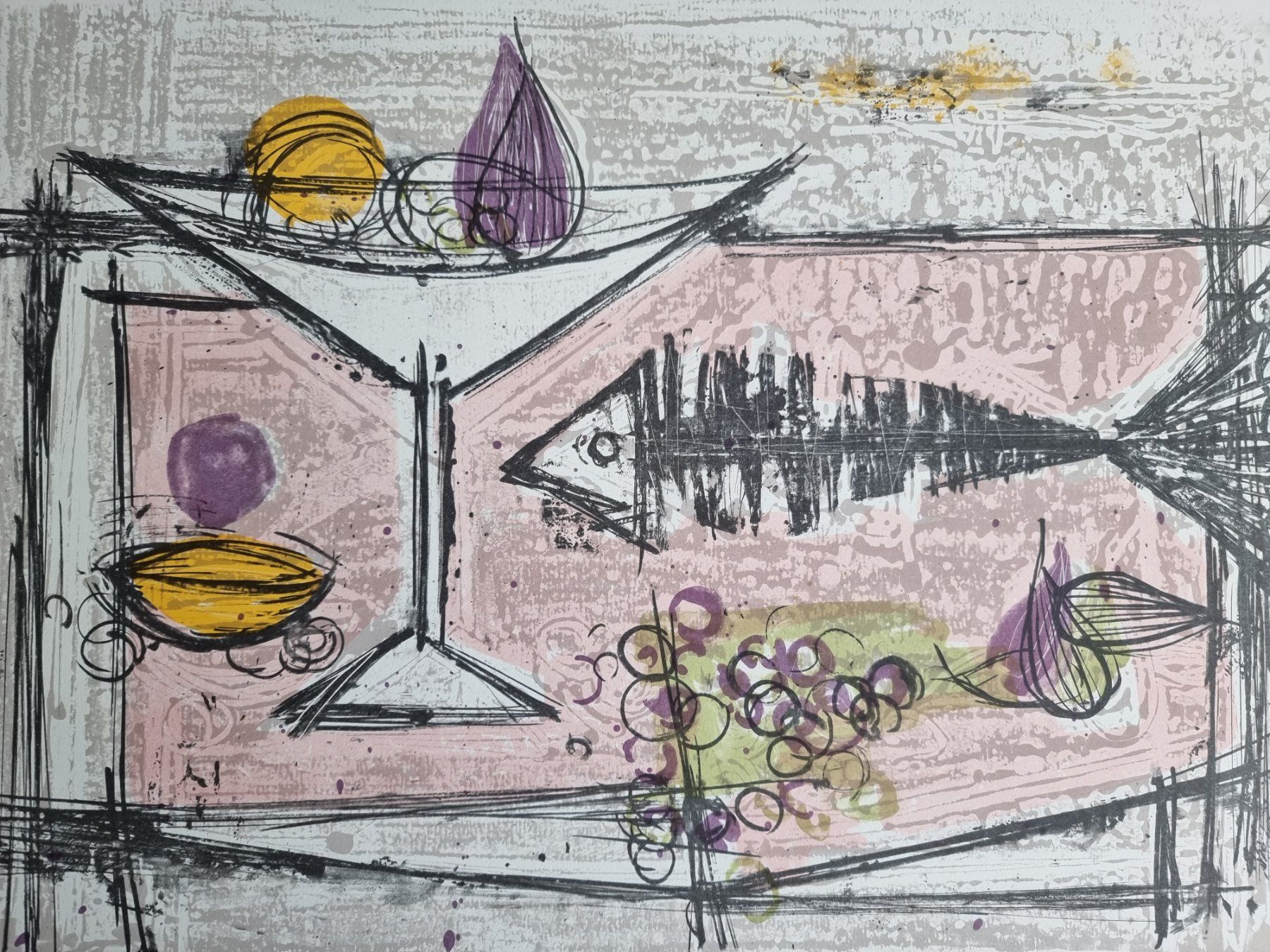 Grafiken & Lithographien: GUY RENNE LITHOGRAPHIE SIGNIERT NUMMERIERT – Gebraucht aus Gersau von grafik-kunst
