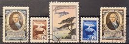 Sowjetunion UdSSR 1950-1955 Flugpost & Bildhauer Schubin ges