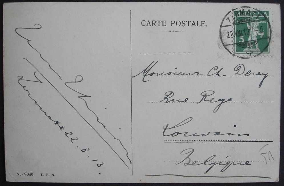 Cartoline postali: ZERMATT – Usato da Jona venduto da philajona 1