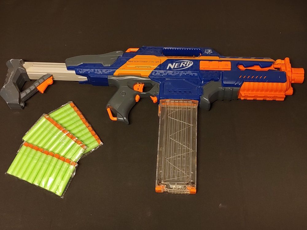 Nerf Rapidstrike C5 18 Mit 30 Pfeile Schuss Gebraucht In Biberist Für