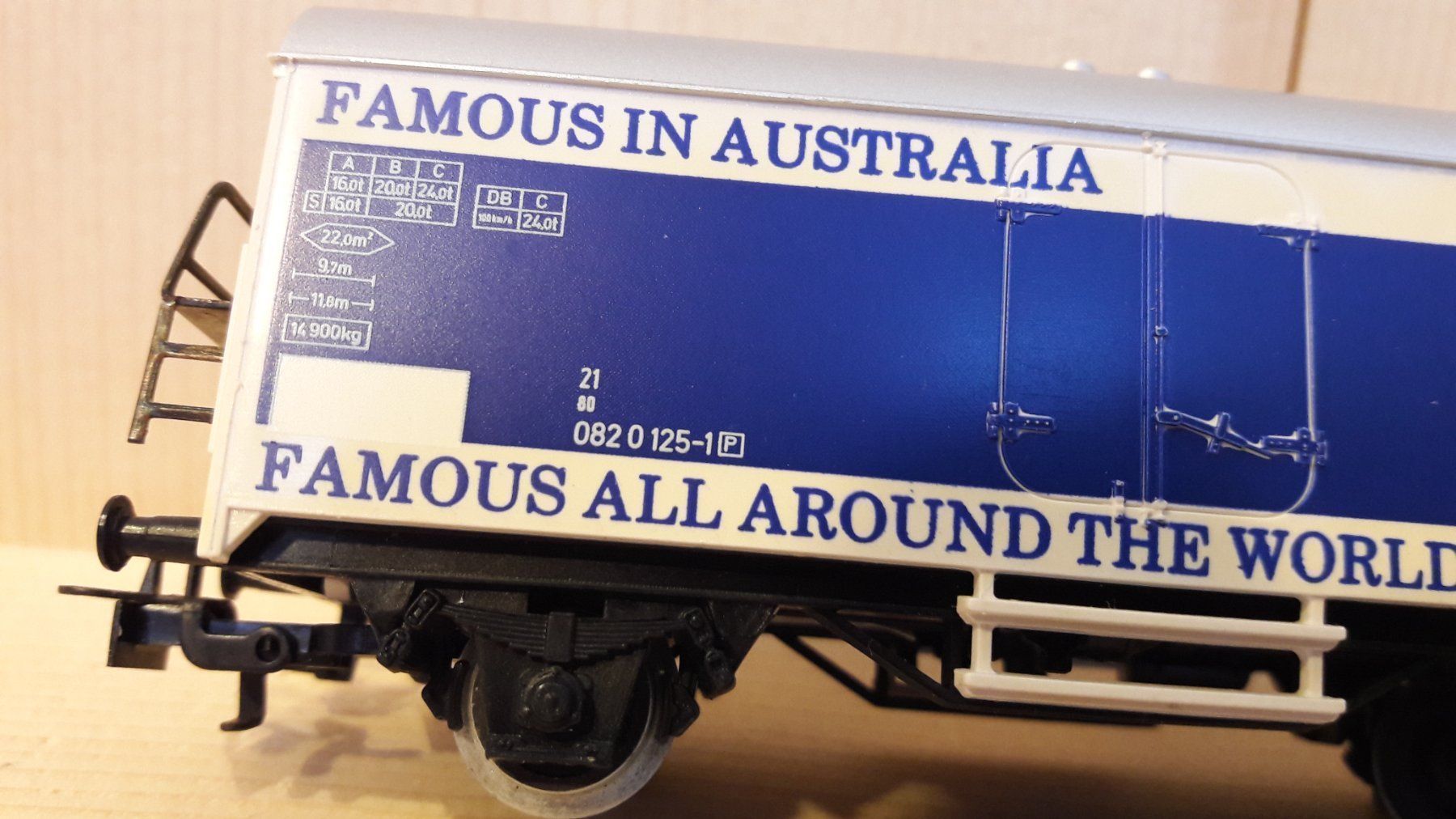 Märklin Modellini di ferrovie: Märklin HO AC : DB wagon frigo "Forsters" – Usato da Buttes venduto da Cafe2005 7
