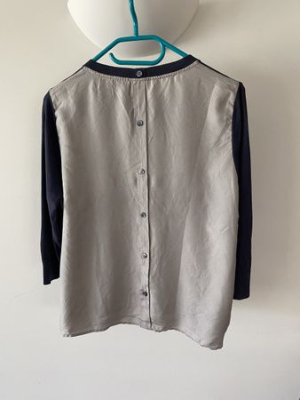 LIEBESKIND BERLIN edles Blusenshirt / Seiden-Mix–Gr.40 / L