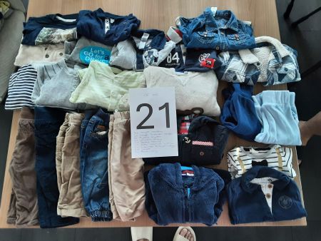 Kinderkleider Paket 21 Gr.62