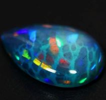 Ethiopia Black Welo Opal 6.00Cts #c3