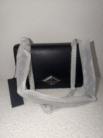Replay Handtasche neu, elegant, für jeden Anlass, schwarz CH