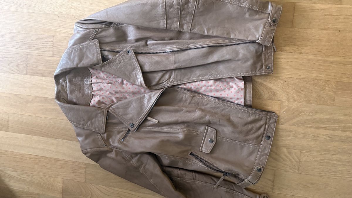 Giacche: Braune Neue LederJacke Damen – Usato da Pfäffikon ZH venduto da 03Blume