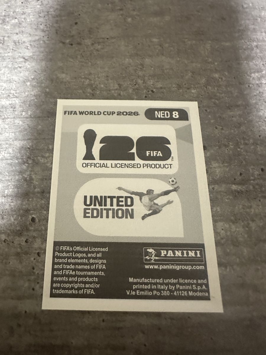 Panini Carte collezionabili: NED 8 , FIFA WORLD CUP 2026 PANINI  – Nuovo (secondo la descrizione) da Frauenfeld venduto da 1PegPeg1 1