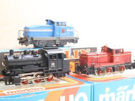 Märklin 3 x Loks H0 3065/3078/3000 - mit OVP