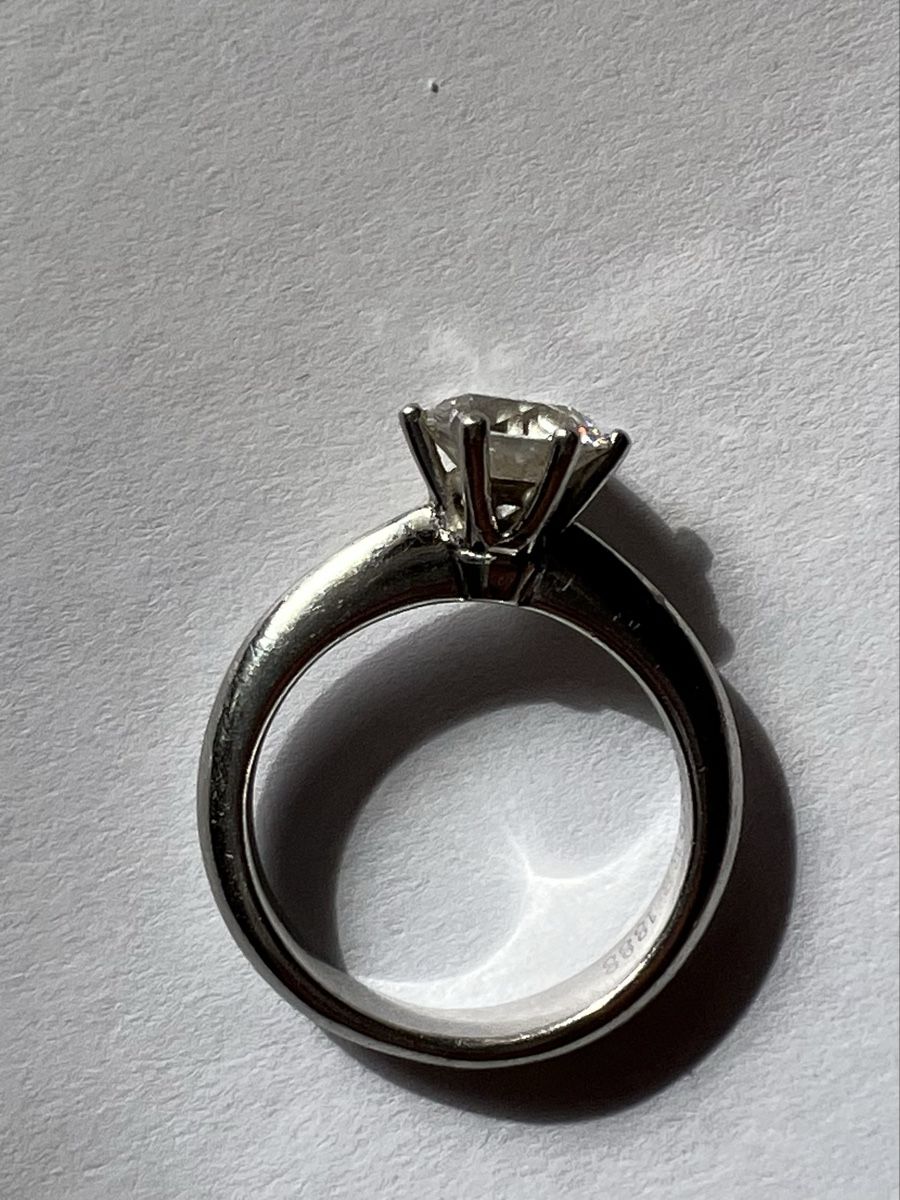Bucherer Ringe: Diamond Engagement ring Diamant Platin Bucherer 1888 – Gebraucht aus Genthod von cha_8vfp 4