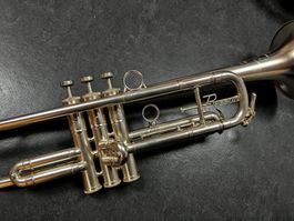 JAZZ-Trompete, revidiert, Koffer, Trumpet, old Besson