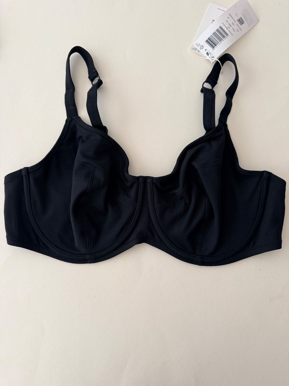 Triumph Costumi da bagno & Bikini: TRIUMPH, Bikini-Top SUMMER GLOW, Grösse 46D, Farbe Schwarz – Nuovo e nell'imballaggio originale da Rudolfstetten venduto da gst_g7xl