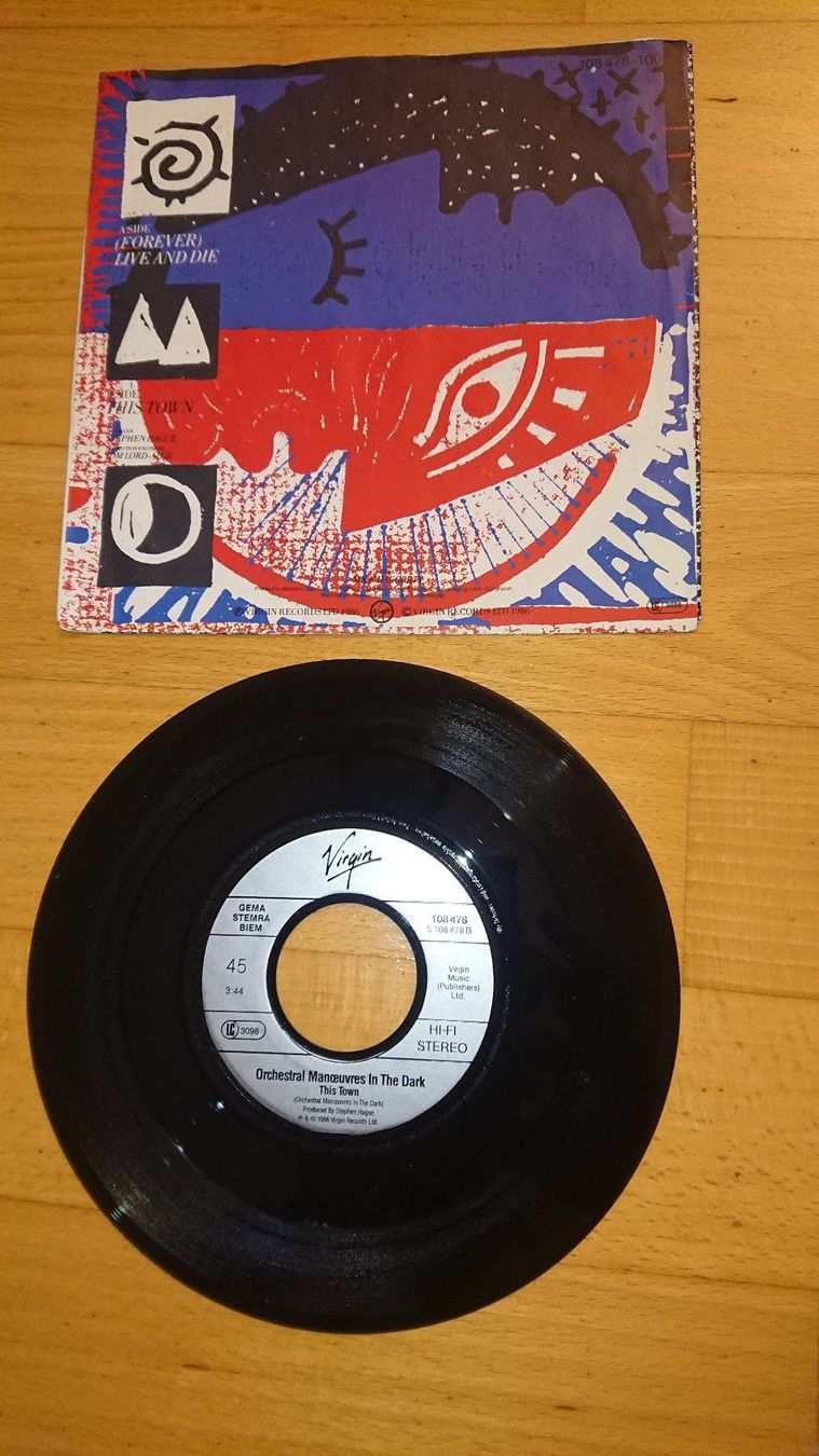 Schallplatten: OMD - Live and Die - Single 1986 – Gebraucht aus Egg b. Zürich von orwell1984 1