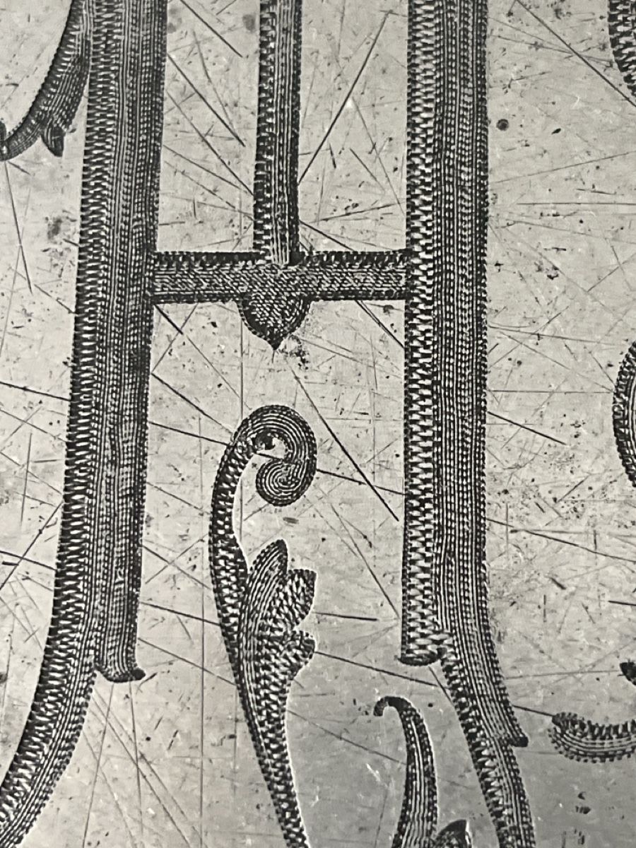 Plateaux: Plat en étain 1719 – D'occasion à Prangins par Rodard8 4