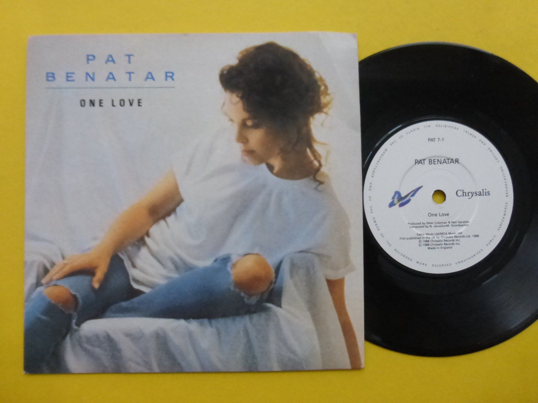 Schallplatten: Pat Benatar – One Love – Gebraucht aus Zürich von Swiss57