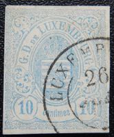 Luxemburg Kat. 6a gest. 1859 sign.