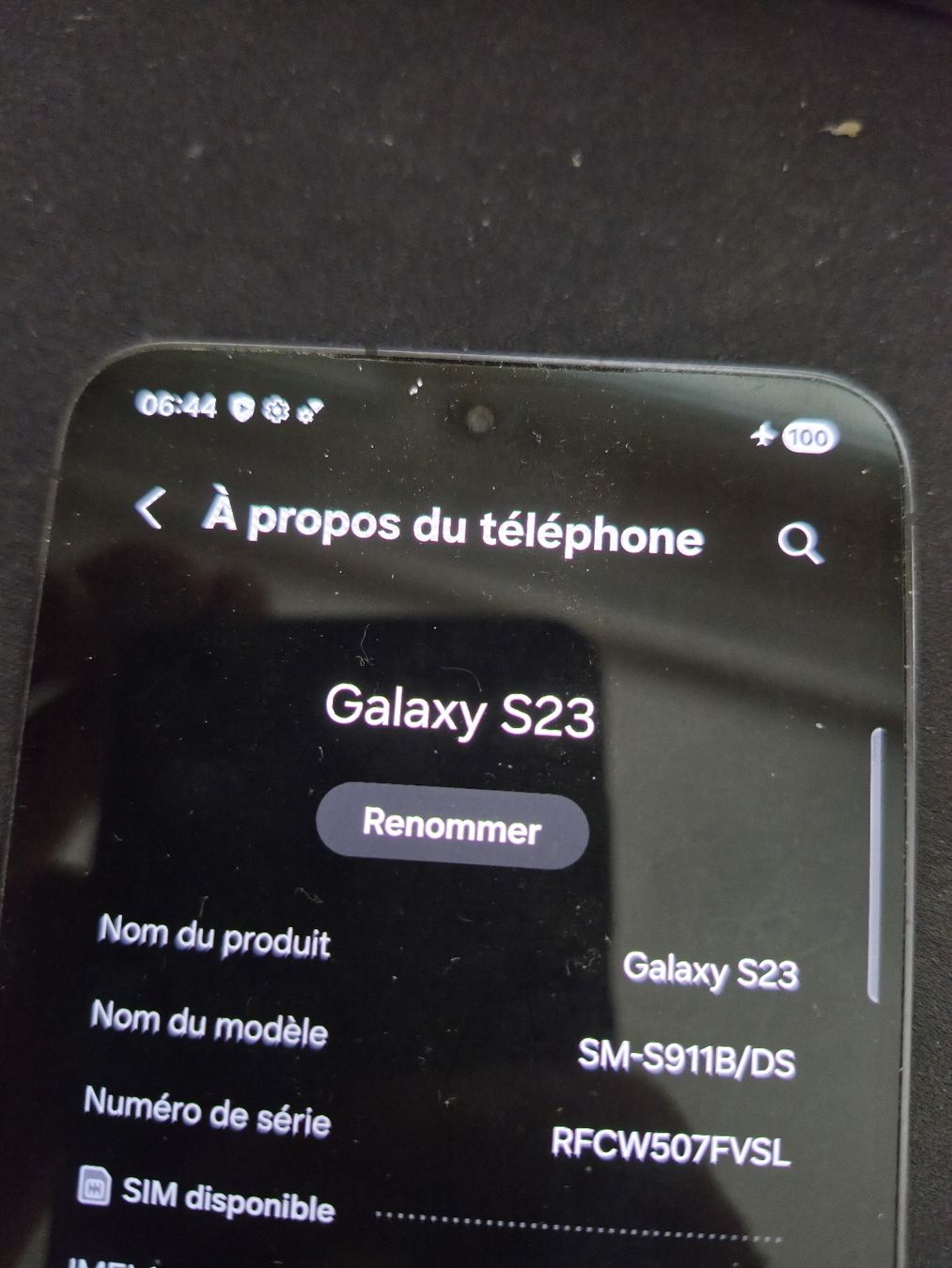 Samsung Handys / Smartphones: samsung S23 – Gebraucht aus Les avanchets von sleazymack90 1