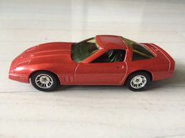 Modell Corvette T-Top Coupe C4 1984-09 Solido 1:43 rot met