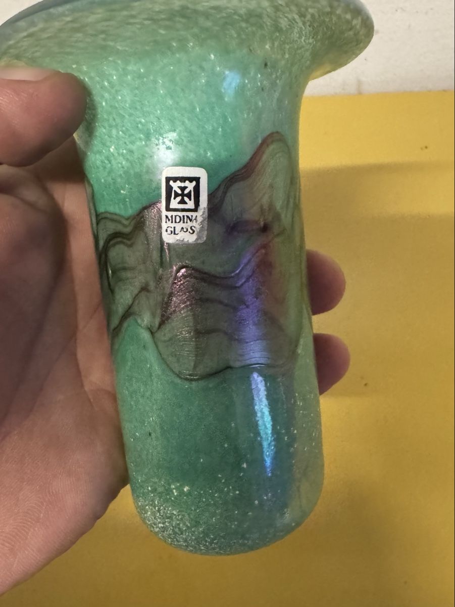Vasi & Recipienti: Vase signiert  – Usato da Schlieren venduto da Freundlich02 6