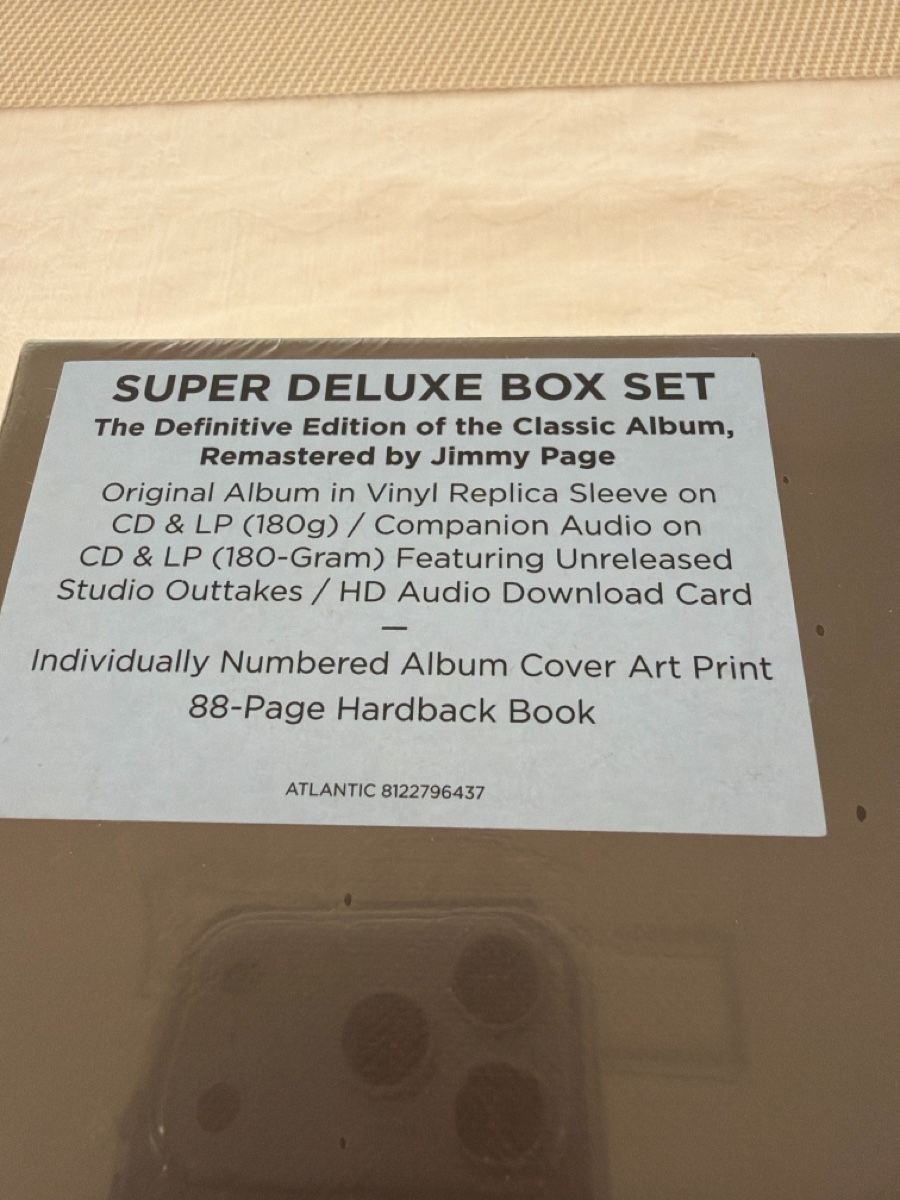 Dischi in vinile: Led Zeppelin - II - Super Deluxe Edition Box Set, versiegelt – Nuovo e nell'imballaggio originale da Schaffhausen venduto da Sonne25 1