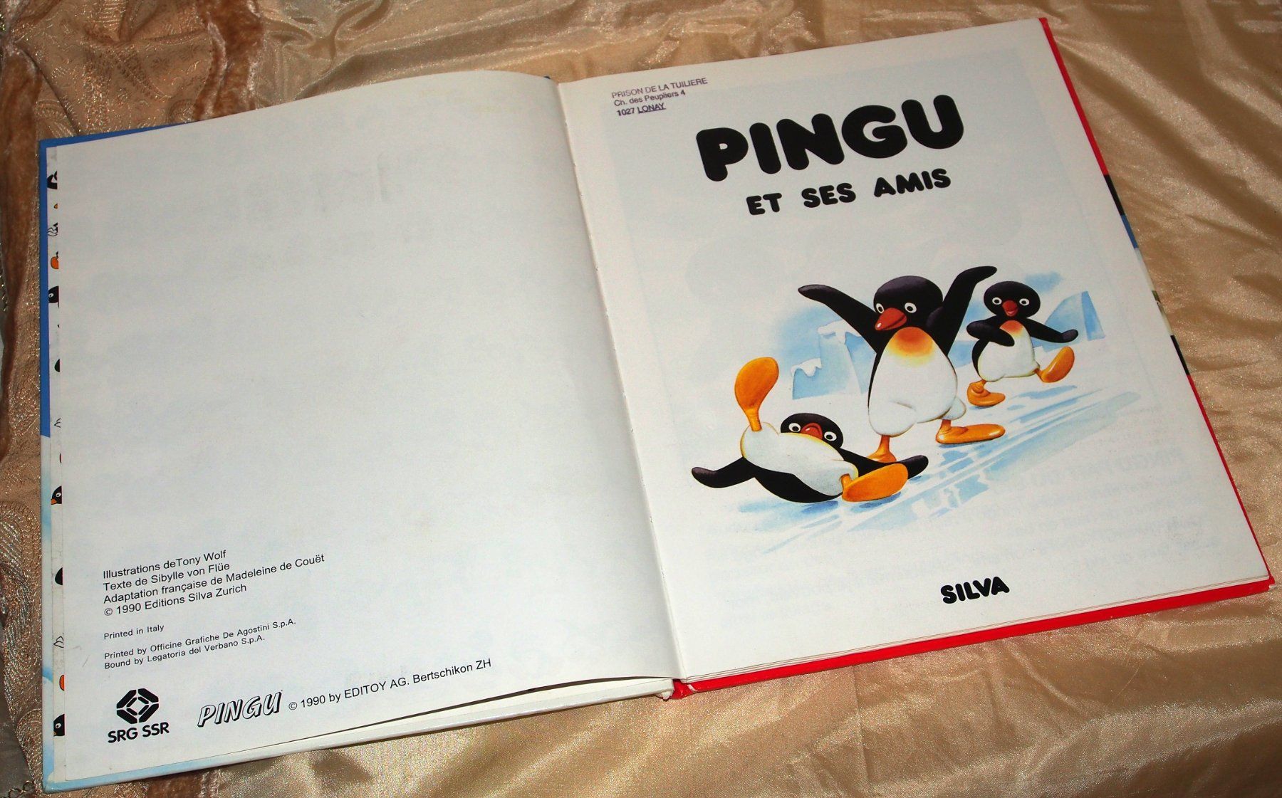 Libri: Silva Pingu et ses amis édition 1990 – Usato da Ovronnaz venduto da Etagne68 2