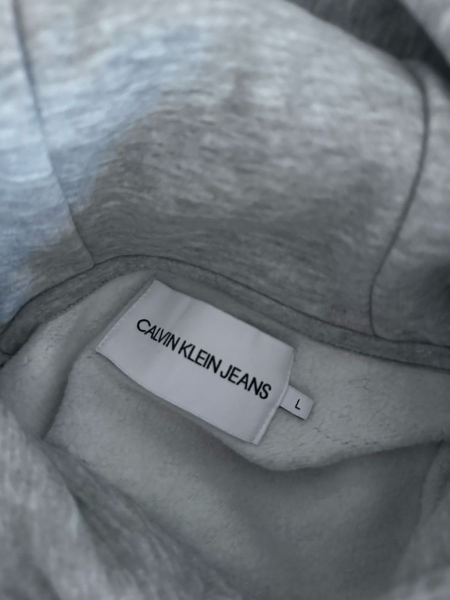 Calvin Klein Maglioni & Felpe: Calvin Klein Kapuzenpullover Kleid Grau Damen Gr. L – Nuovo (secondo la descrizione) da Frick venduto da Soleil4658 4
