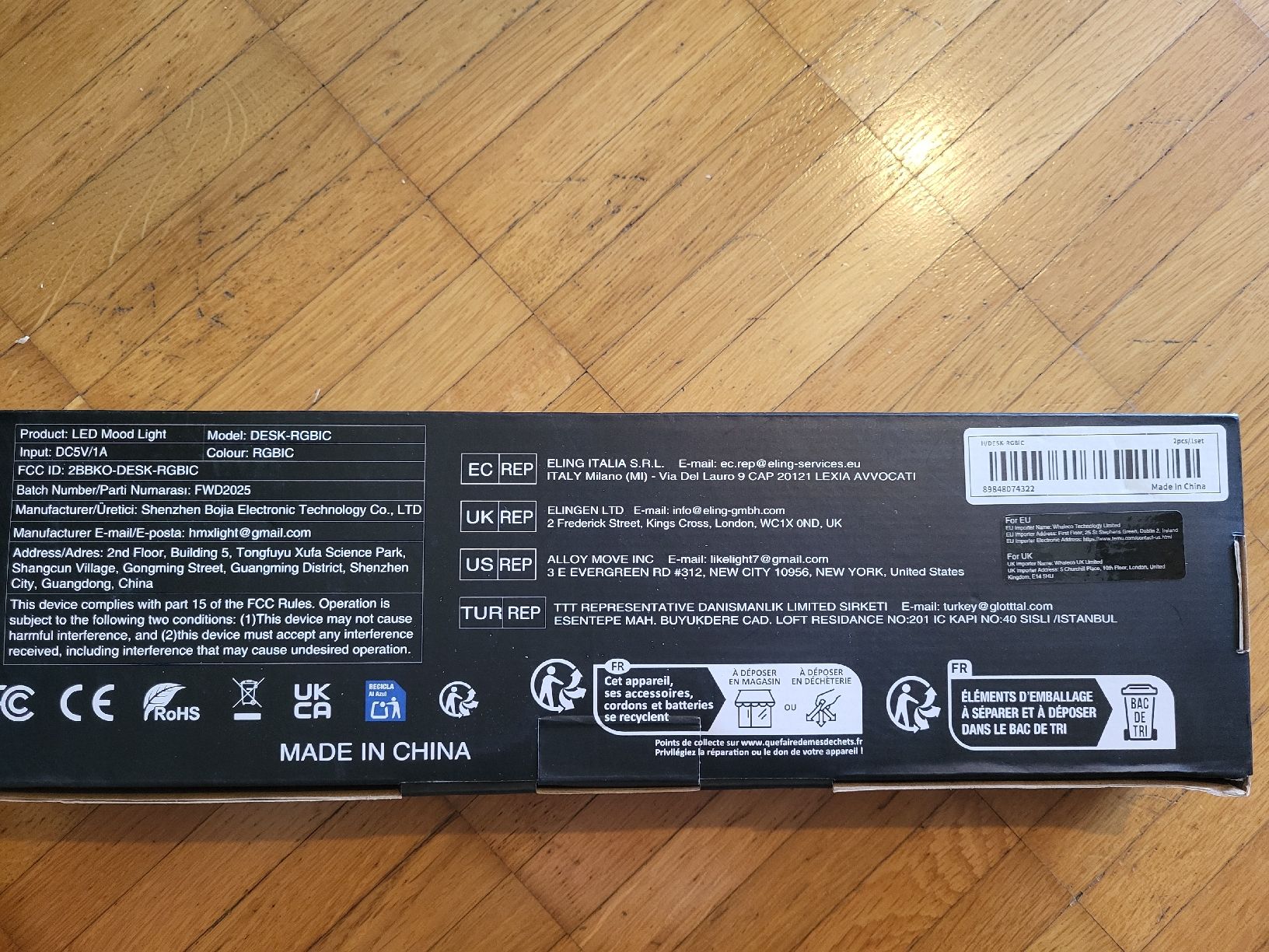 Lampade: LED Mood Light RGBIC GVTC0 NBBuff neuware  – Nuovo e nell'imballaggio originale da Riniken venduto da Melanie910 2