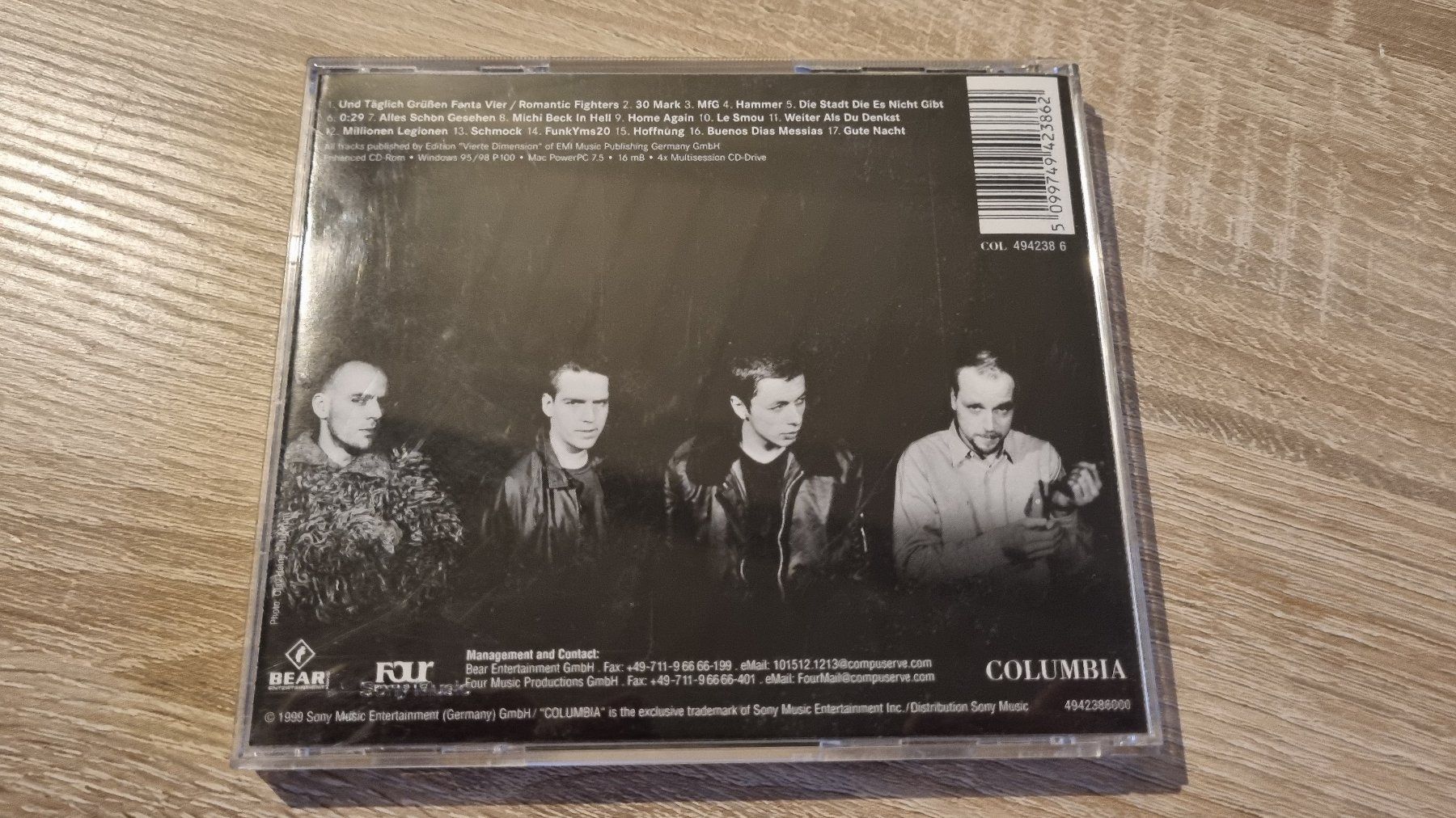 CD: Die Fantastischen Vier - 4:99 – Usato da Hagenbuch ZH venduto da lecterr55 2