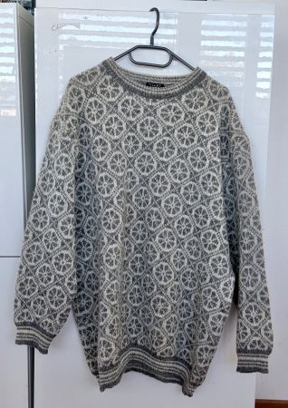 Premium Vintage Wollpullover YLLET Visby (Gotland) – Gr. L