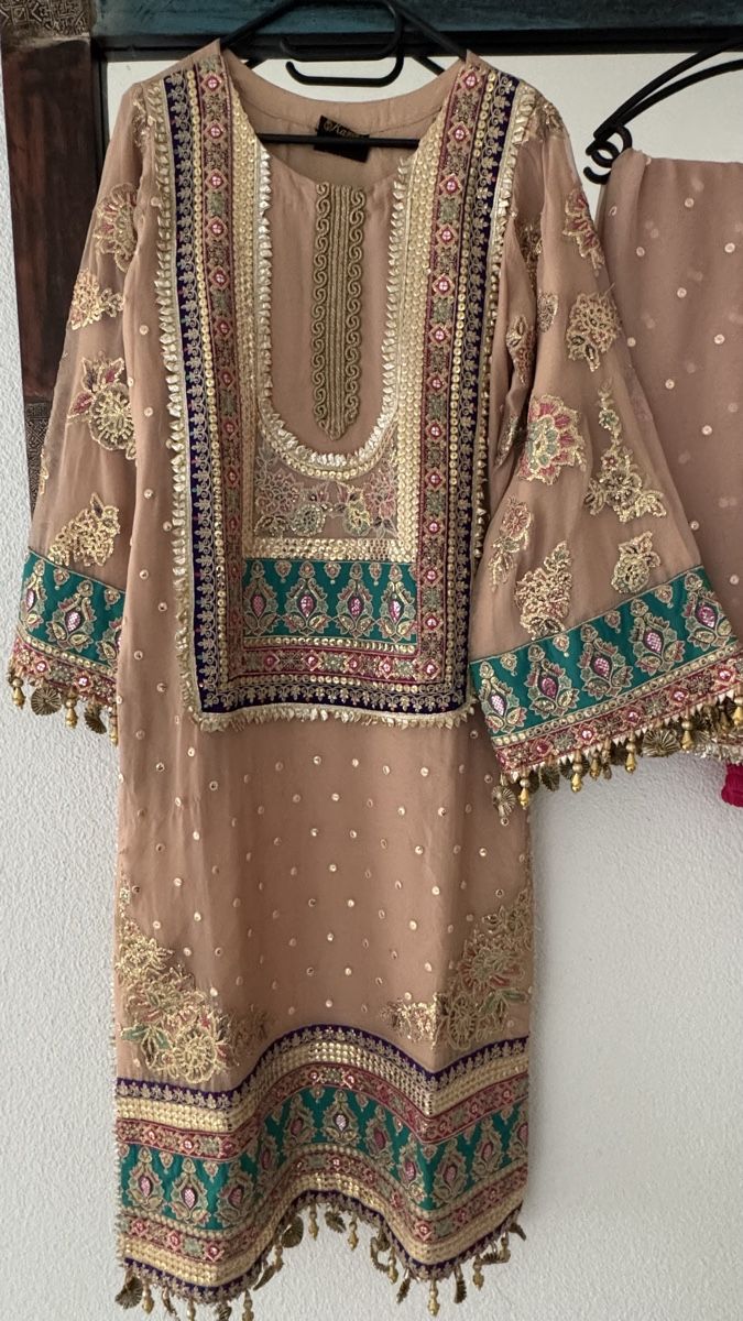 Vestiti: Pakistani party Kleid – Nuovo e nell'imballaggio originale da hochdorf venduto da tariq1 3