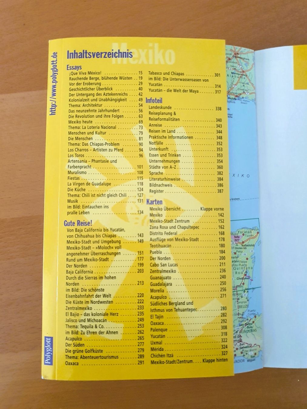 Bücher: MEXIKO - REISEFÜHRER  / LANDKARTE – Gebraucht aus Brüttisellen von Nighttrain 3