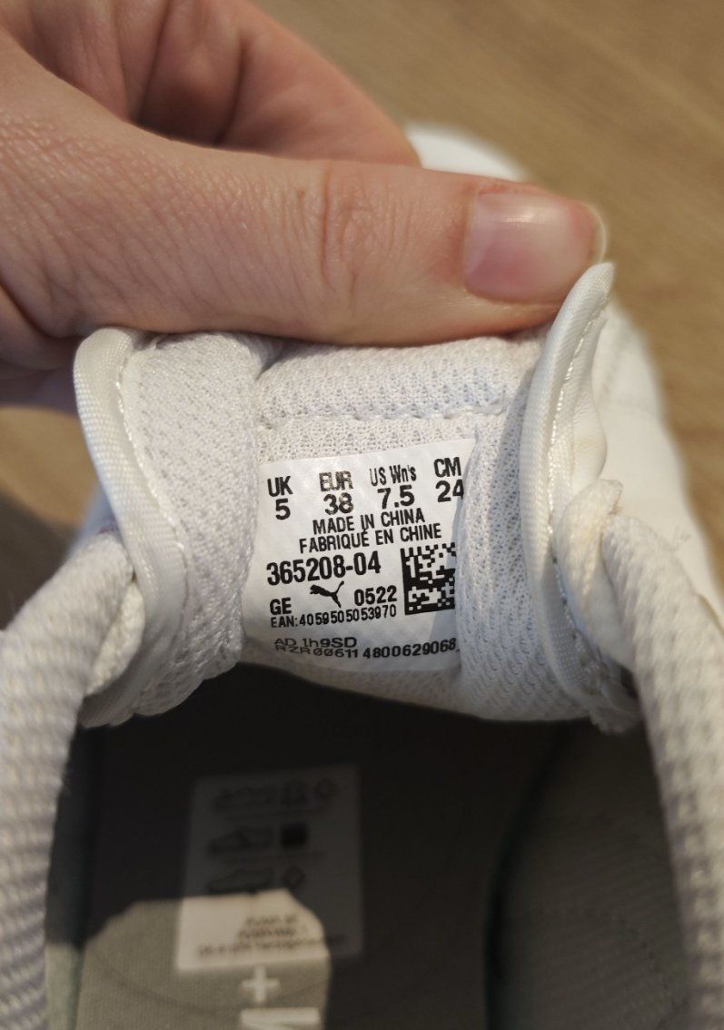 Puma Scarpe da uomo: Puma Sneaker Weiss, Gr. 38 – Usato da Schübelbach venduto da ali_mgs8 3